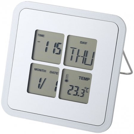 Livorno Desk Weather Clock